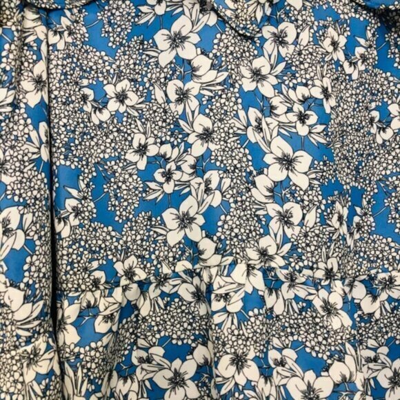NEW Parker Dedra Cold Shoulder‎ Blouse Floral Top - Picture 6 of 7